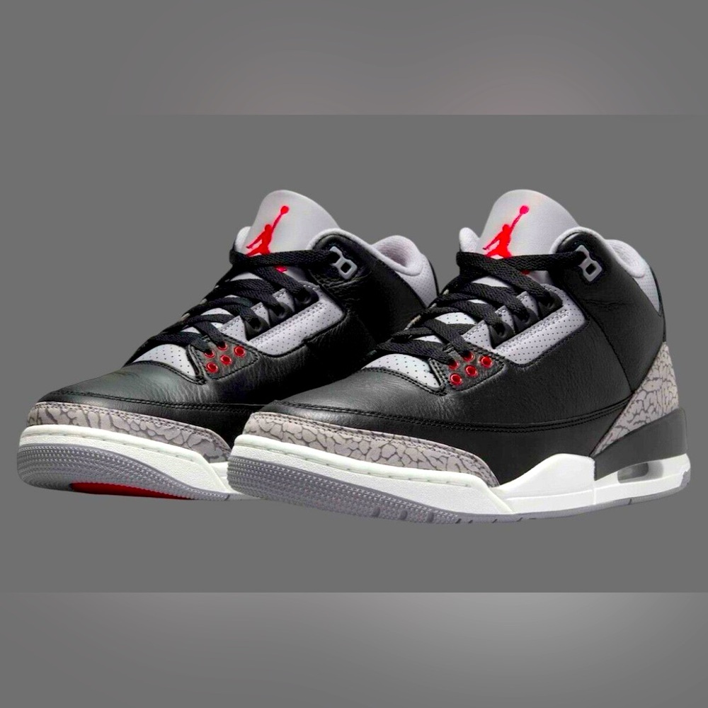 Nike Air Jordan 3 Retro Black - New in Box